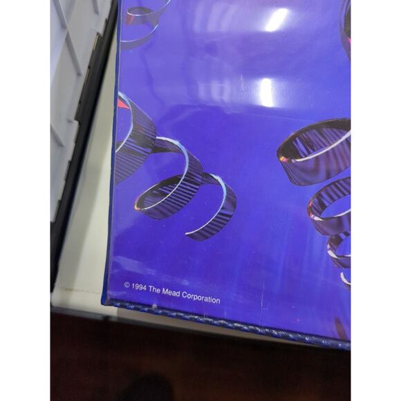 Vintage Mead Trapper Keeper Designer Series Binder Notebook 1994 With Clipboard - Picture 15 of 16